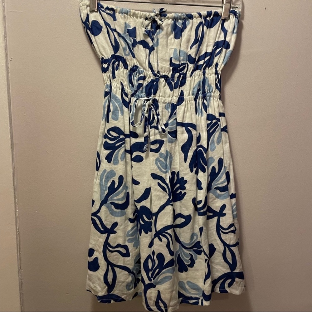 Faithfull the brand strapless dress